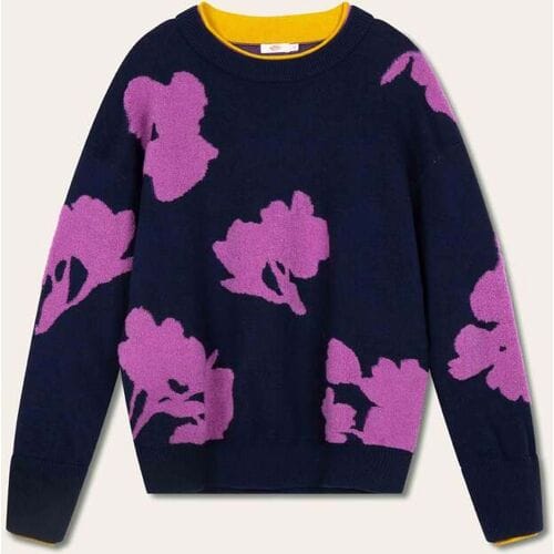 Oilily Kool Trui- maatS Blauw indigo light