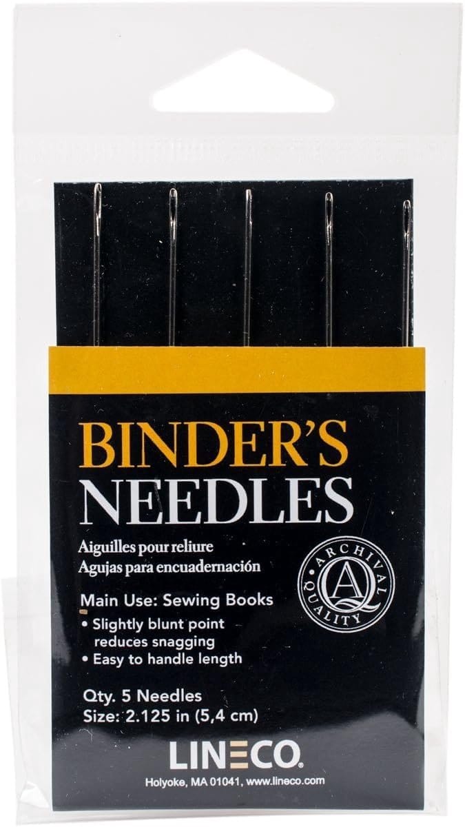 Boekbinder Stalen Naalden - 5 Stuks Wit - Voor Efficiënte Boekbinding