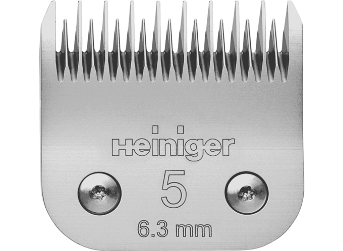 Heiniger Saphir Messenset nr. 5 – 6,3 mm voor paarden en honden