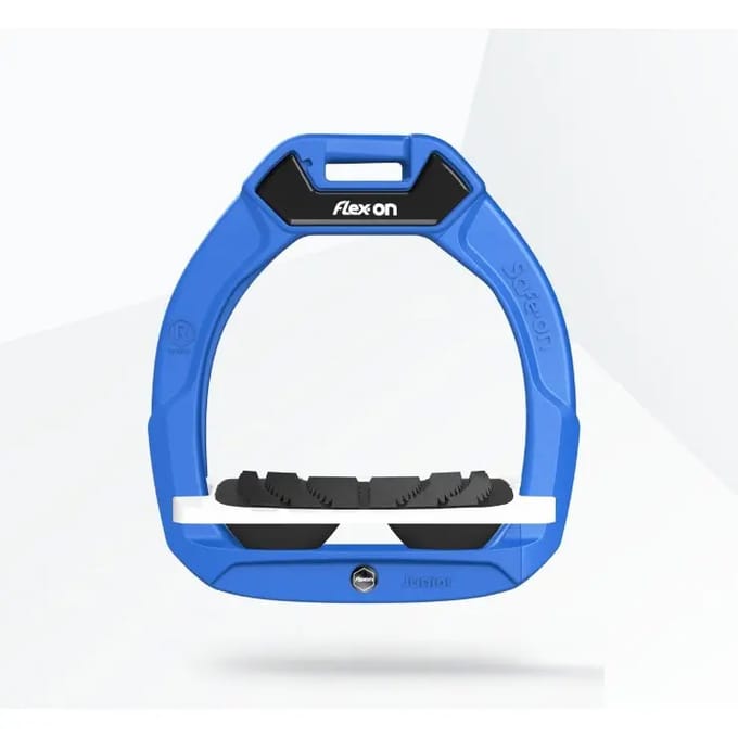 Veiligheidsbeugels voor rijden Gevoerd Grip Blauw/Wit/Zwart kinderen Flex-On Safe-On