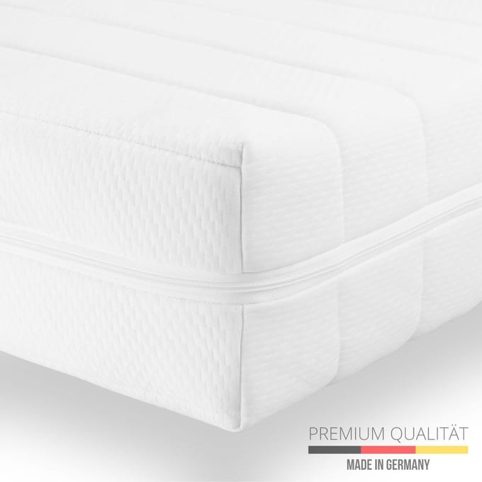 Matras 200x220 - 15 cm dik - Koudschuim - Duo Hardheid H2 & H3 - Gemiddeld - SLEEPNEO
