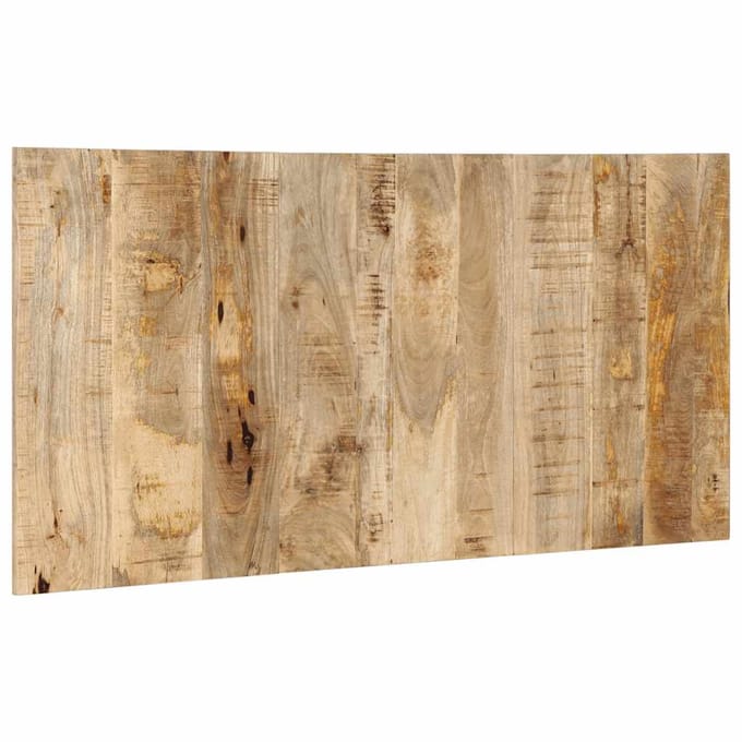 vidaXL - Hoofdbord - 160 - cm - massief - ruw - mangohout