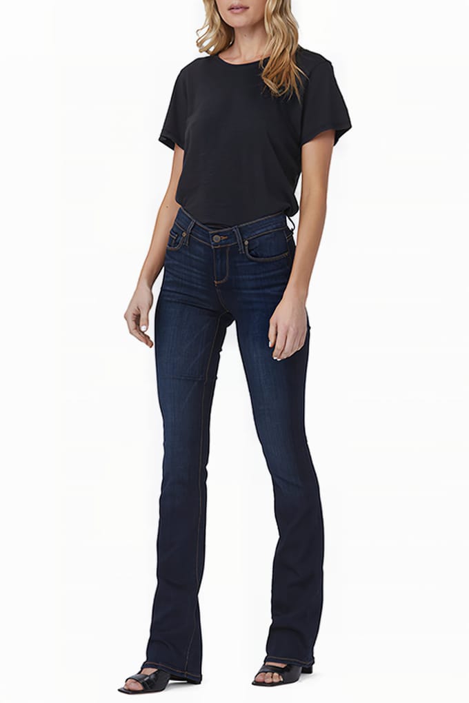 PAIGE Manhattan Boot Armstrong Maat: W24 | Flared Jeans Outlet | Dames | Blauw