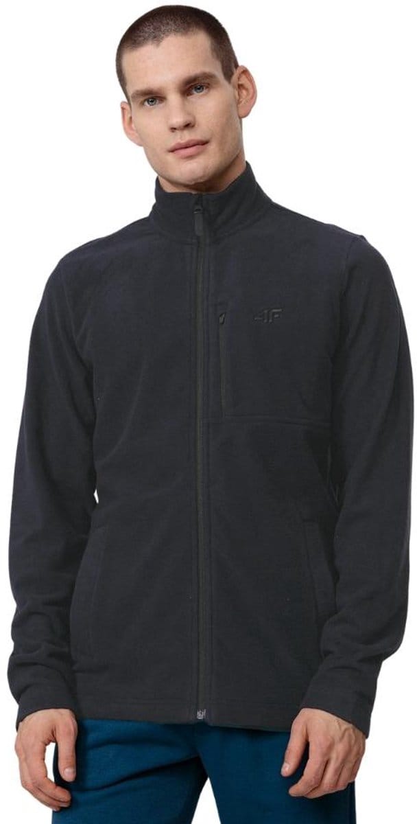 4F Sweater Heren Fleeceowa Donker Donkerblauw - Maat S
