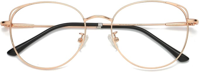 Blauwe Lichtblokkende Cat Eye Damesbril