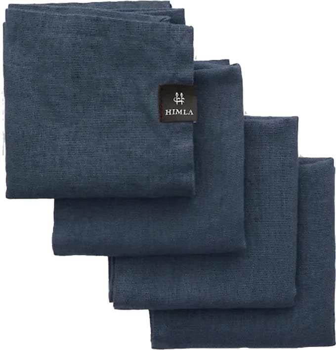 Himla Sunshine Linnen servet - 4 stuks – Silence