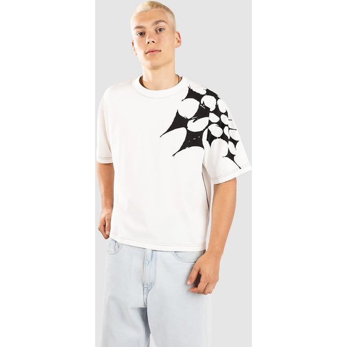 Vans Skate Splatter Web Short T-Shirt wit