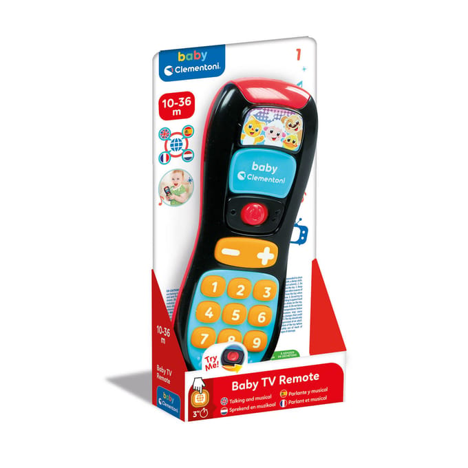 Clementoni Baby Speelgoed - Interactieve Knuffelrobot met Afstandsbediening voor Vroege Ontwikkeling - 40 cm