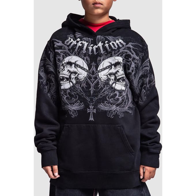 Affliction Collapse Hoodie zwart