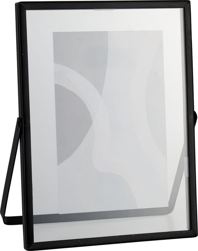 H&S Collections-fotolijst-15,5 x 21 cm-zwart metaal
