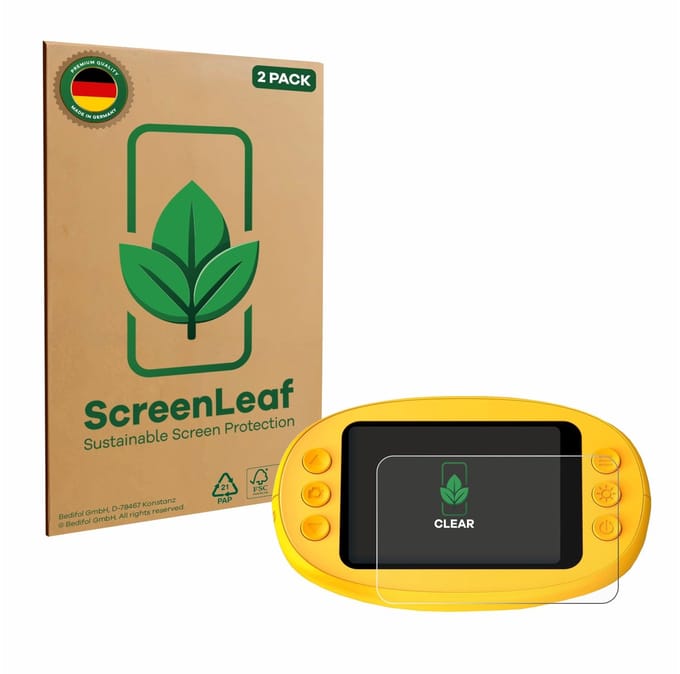 2 Stuks Screenprotector voor Ashfly inskam 382 - Hoogwaardige Beschermfolie transparant
