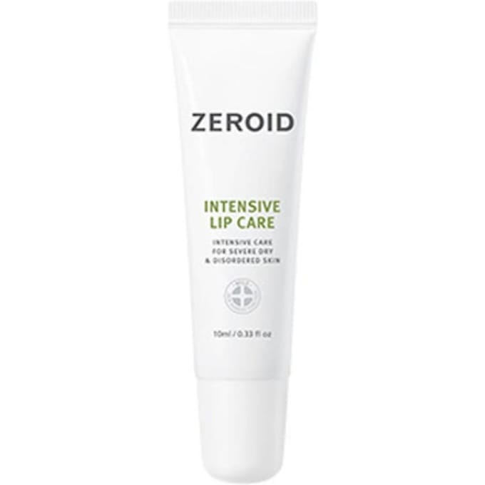 ZEROID Intensieve Lippenverzorging Hydraterende Barrière Herstellende Lippenbalsem 10ml 1 Pack (10ml) white