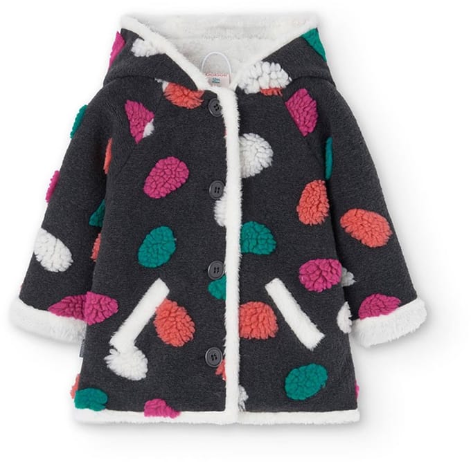 Boboli Fantasy Jas Zwart 12 Months Meisje