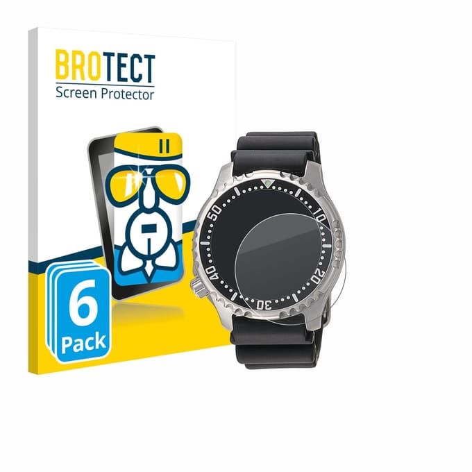 Screenprotector 6 Stuks voor Citizen NY0040 Beschermglas transparant