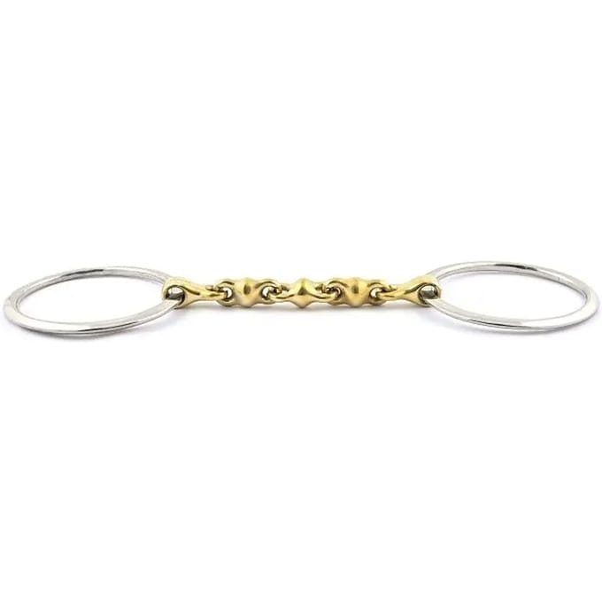 Mors 2 ringen voor paard met ballen Jump'In