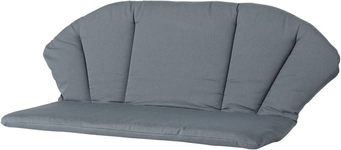 Madison Elegance Bankkussen - Rib Grey - 105x95 - Grijs