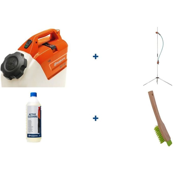 Verplaatsbare douche set 15 liter accu