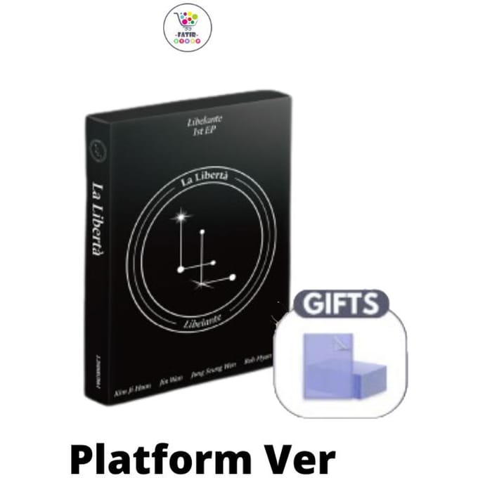 Platform Ver Libelante 1e EP-album La Libertà Platform Ver black