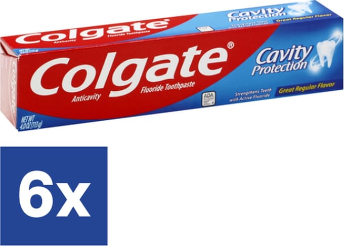 Colgate Cavity Protection Tandpasta - 6 x 100 ml