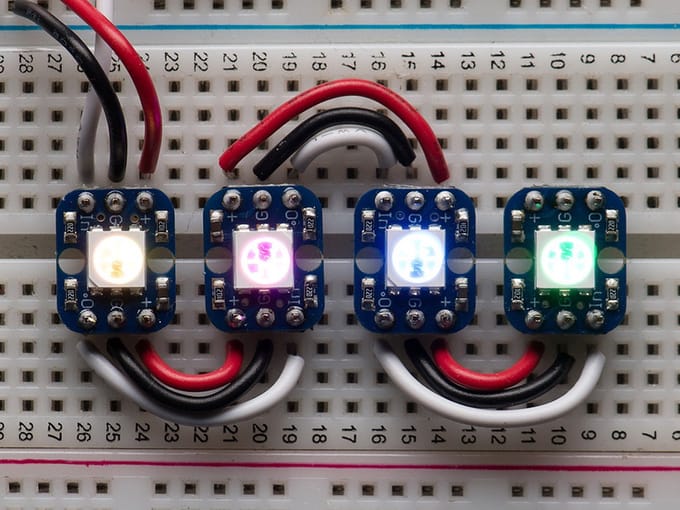 NeoPixel Breadboard RGB 1 stuks Adafruit 1312