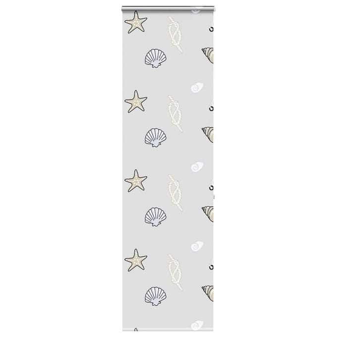 vidaXL - Doucherolgordijn - met - cassette - 60x240 - cm - stofbreedte - 56 - cm