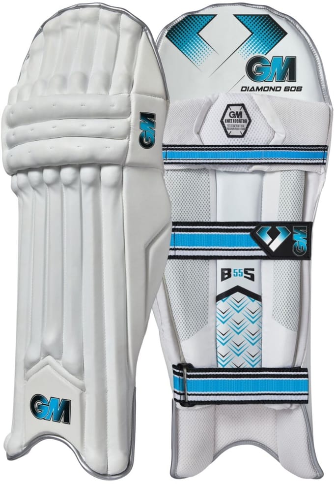 Gunn and Moore cricket beschermpads Diamond 606 - volwassenen rechtshandig.