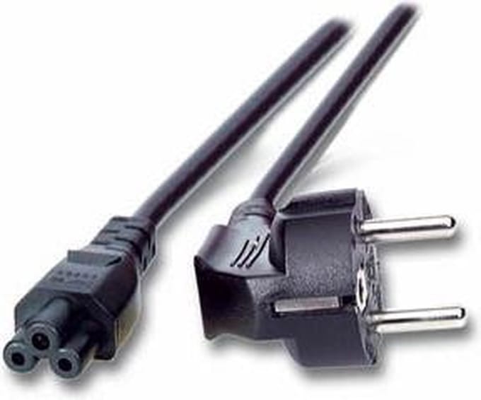 EFB Elektronik EK550.1,8 electriciteitssnoer Zwart 1,8 m C5 stekker