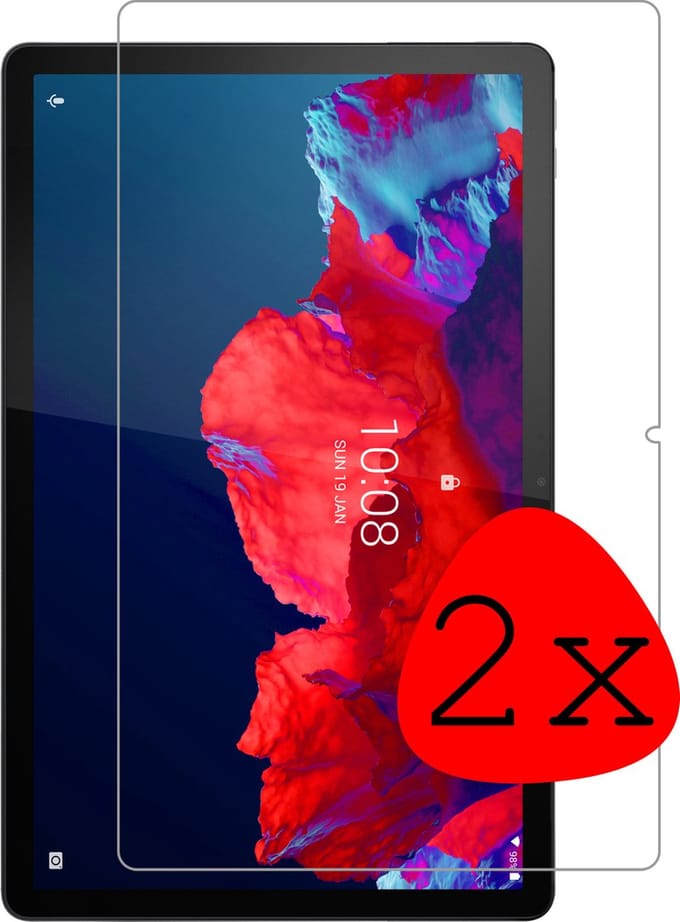 Screenprotector - 2 Stuks Geschikt voor Lenovo Tab P11 Pro - Extra Sterk - Beschermglas - Gehard Glas - Tempered Glass - Screen Protector