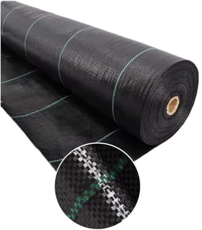 Onkruiddoek Extra Sterk 110 g/m² - Bodemdoek Tuindoek Tegen Onkruid - 0,4 m x 100 m