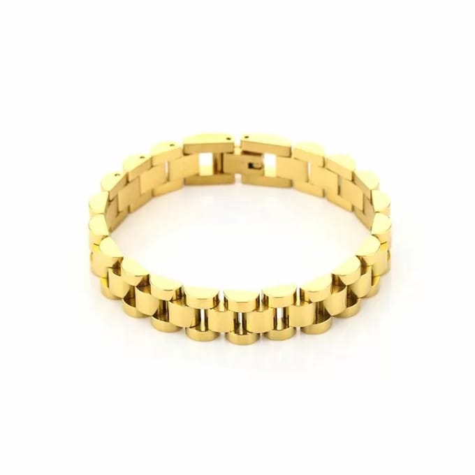 Bijoutheek Armband (Sieraad) Schakel Goud