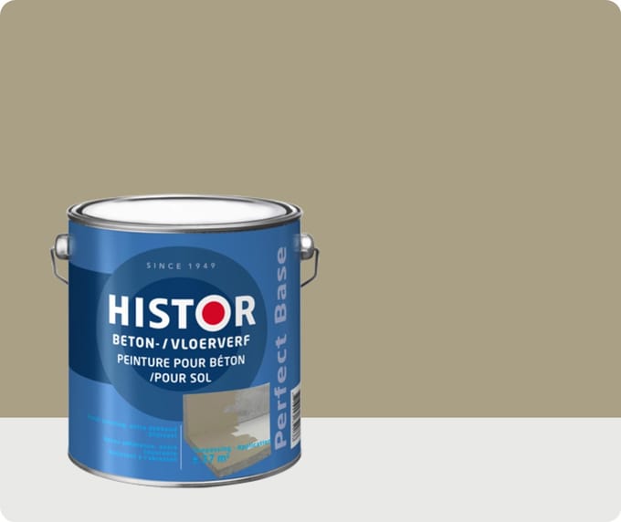Histor Perfect Base Beton- en Vloerverf 2,5 liter - Toepassing