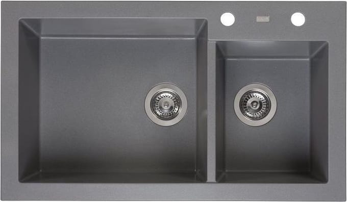 Reginox AMSTERDAM 25 Grey Silvery spoelbak