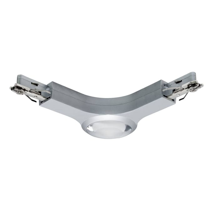 Paulmann 95485 230V-railsysteemcomponenten L-verbinder Chroom (mat)