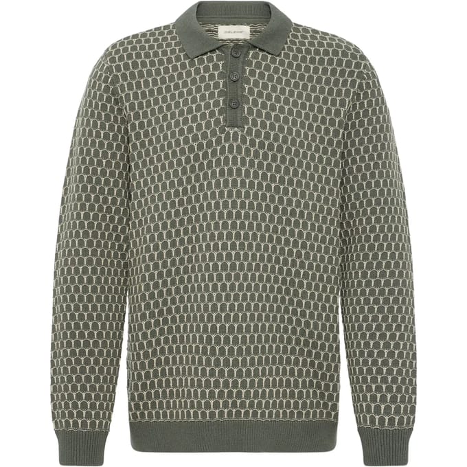 Polo met lange mouwen Blend Bhdong