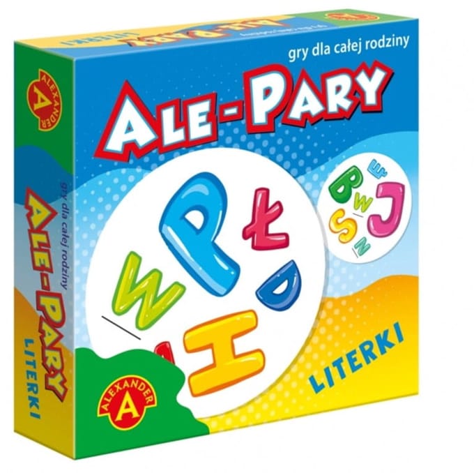 Alexander Ale Pary - Kaartspel - Literki - Educatief - Snelheidsspel - 31 Kaarten
