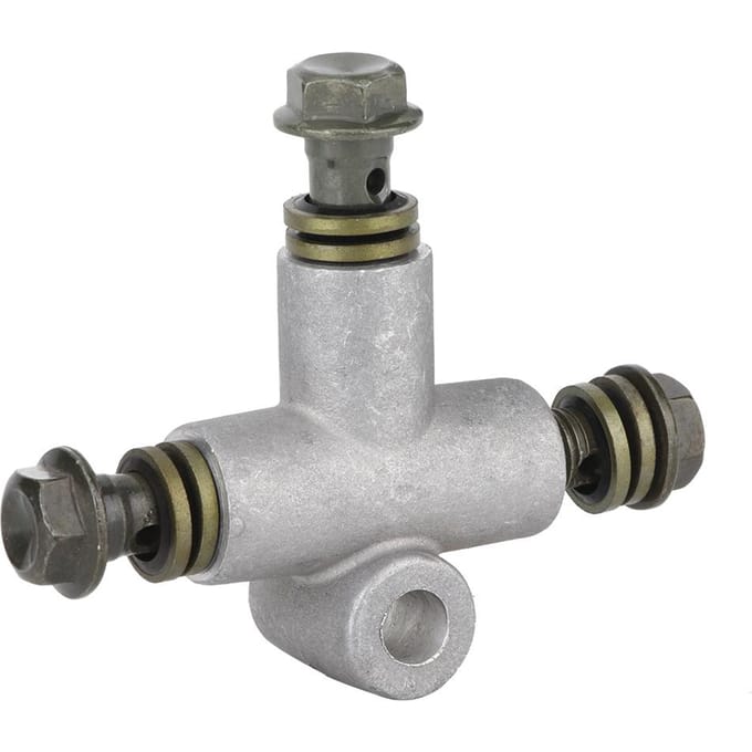Hydraulische Remslang Pijpfitting Connector 3-weg T-adapter voor ATV Kart gray