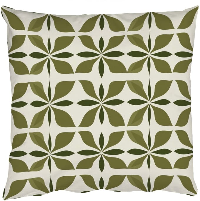 Sierkussens - Kussentjes Woonkamer - 40x40 cm - Botanisch - Retro - Groen