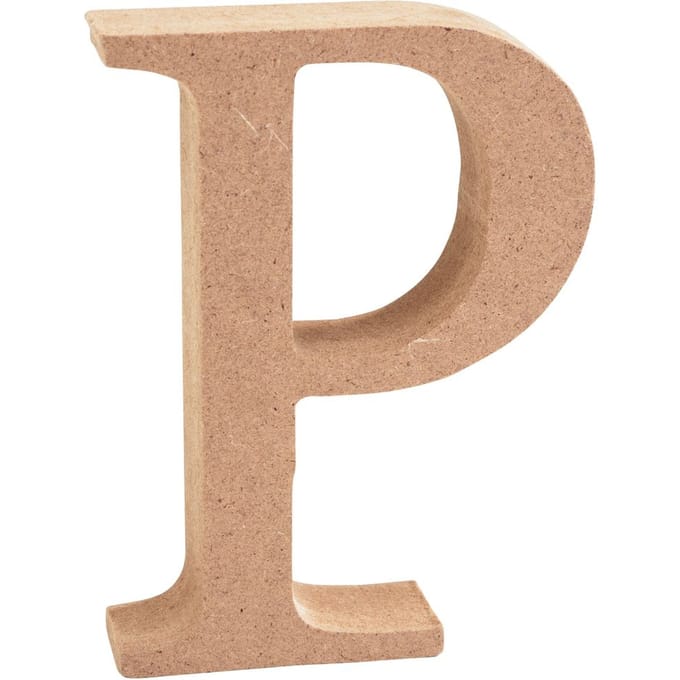 VBS MDF-brieven - Letter "P"