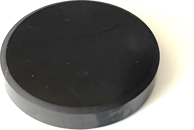Shungiet edelstenen bescherming tegen straling schijf 5 cm