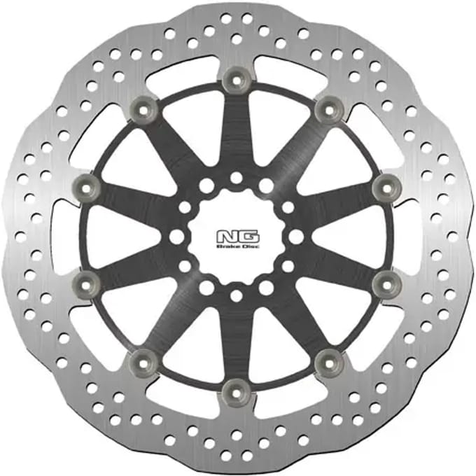 Golfremschijf voor motorfiets NG Brake Disc DIS1597XG