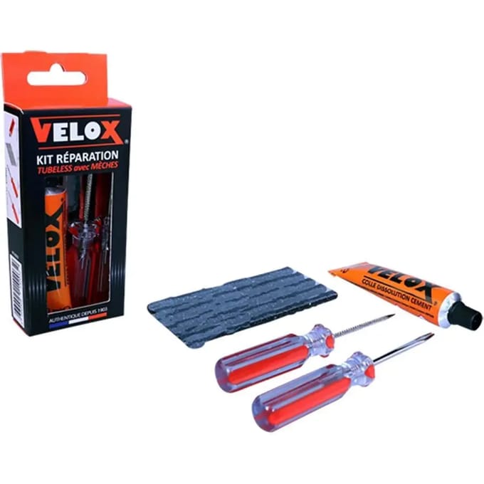 Tubeless fietsreparatieset met boren Velox