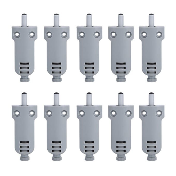10 stuks Keukenkastdeur Buffer Heavy-Duty Verstelbare Demper Bumper Versterkte Geluiddemper Stil zwart