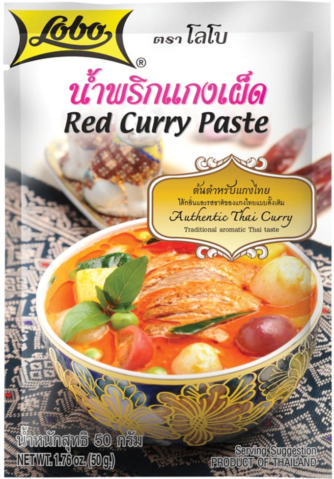 Lobo Rode Curry Kruidenpasta 12 x 50 g