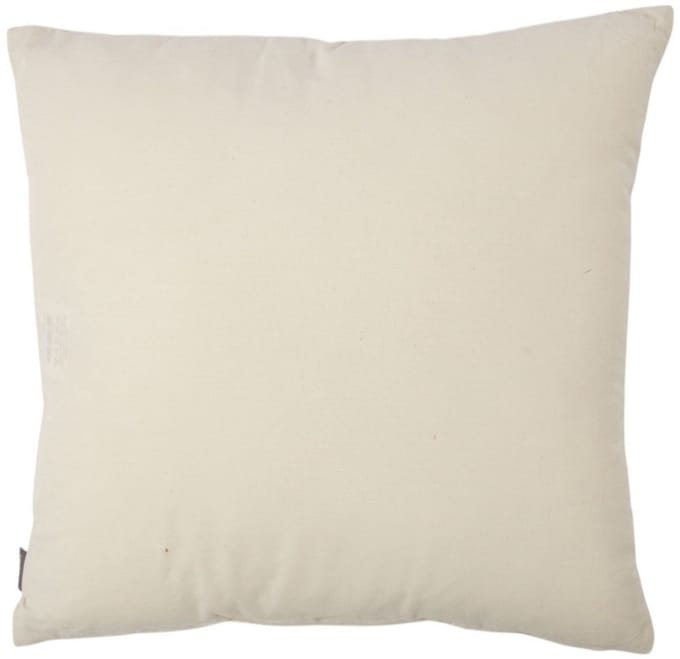 Solid velvet birch cushion 45x45 cm