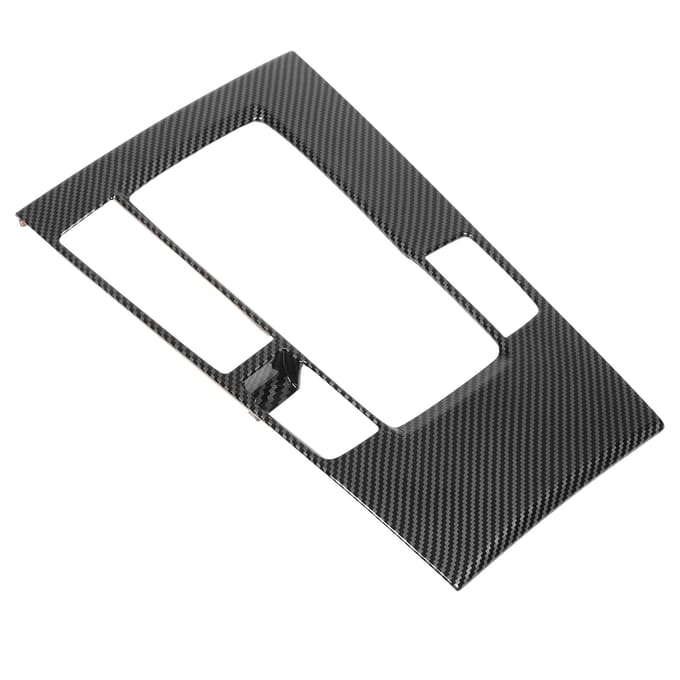Middenconsole Versnellingspaneel Frame Cover Koolstofvezel Stijl Vervanging voor Mazda 3 2020?2023 gray