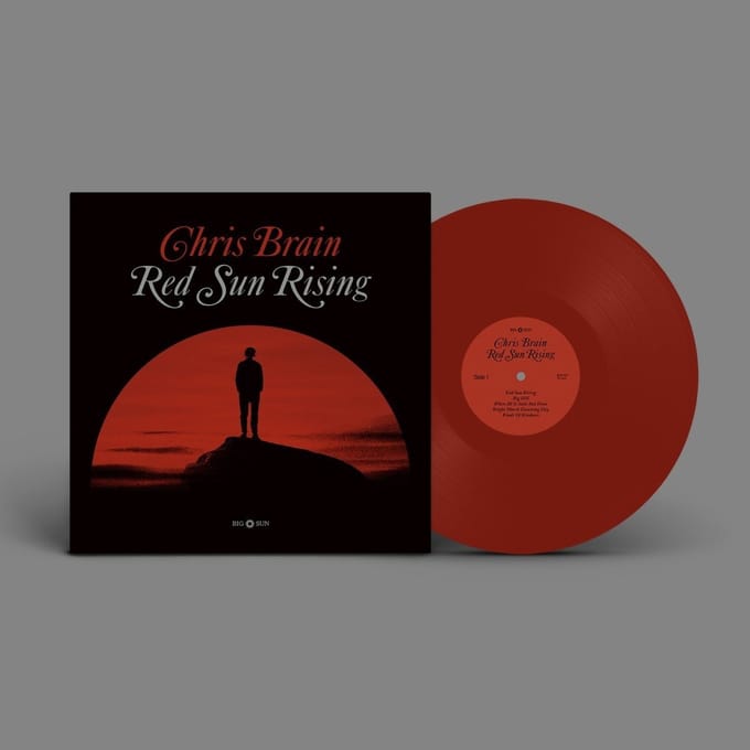 Chris Brain - Red Sun Rising (LP) (Coloured Vinyl)