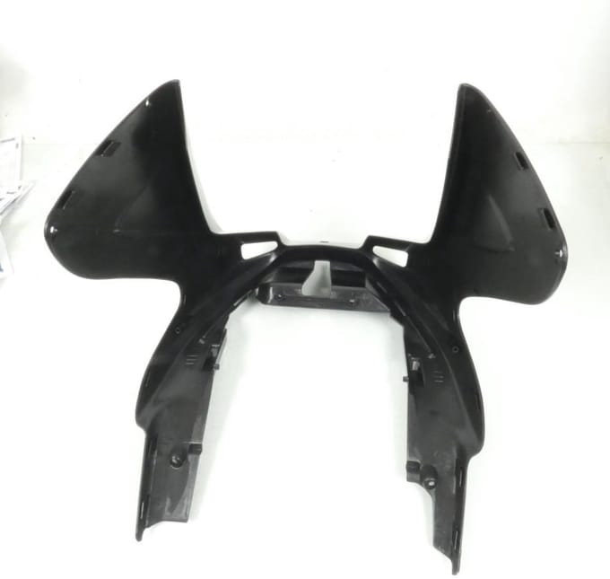 Spoiler tablier avant noir brillant P2R pour scooter MBK 50 Nitro 1997-2012 Neuf