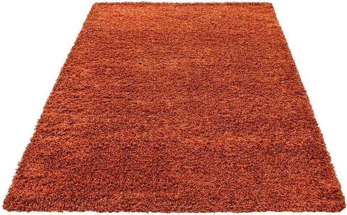 Hoogpolig vloerkleed Life - terra - 80x250 cm