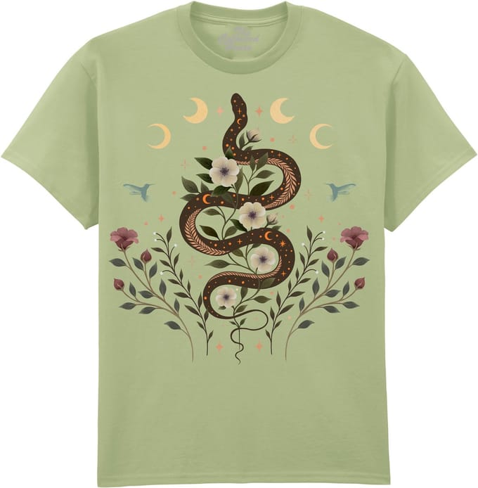 Slang Serpent Spell The Coloured House T-shirt M