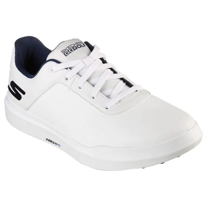 Skechers Heren Go Golf Drive 5 Leren Golfschoenen (Wit/Zwaar)